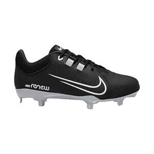 Nike Hyperdiamond 4 Pro Metal Softball Cleats Black | White Size 6 Medium
